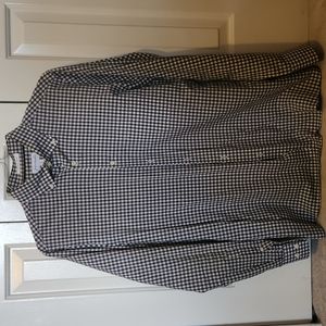 Nordstrom blue/grey long sleeve button down size large